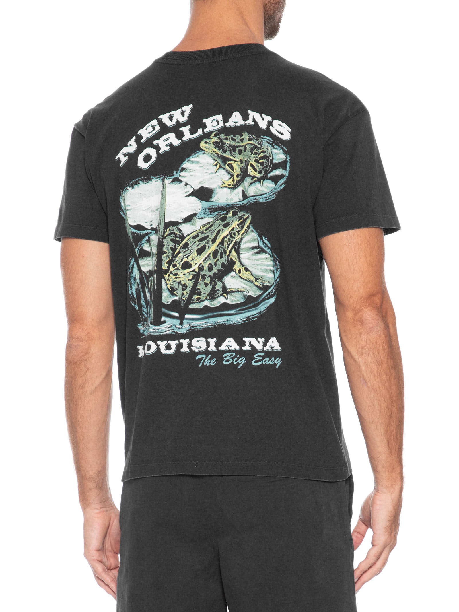 Camiseta Masculina Fitted Graphic Preto Cotton On