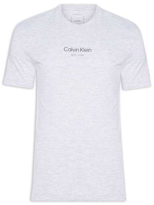 Camiseta Masculina Flamê Mescla NY - Cinza