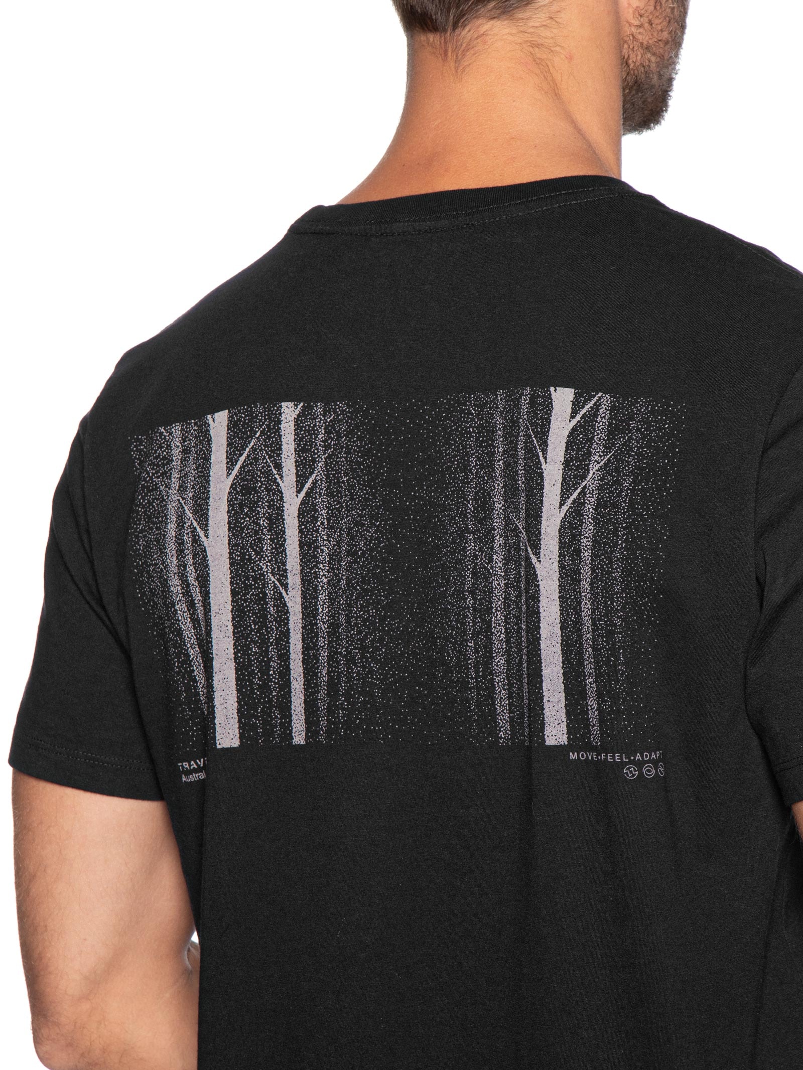 Camiseta Masculina Fog Preto Austral