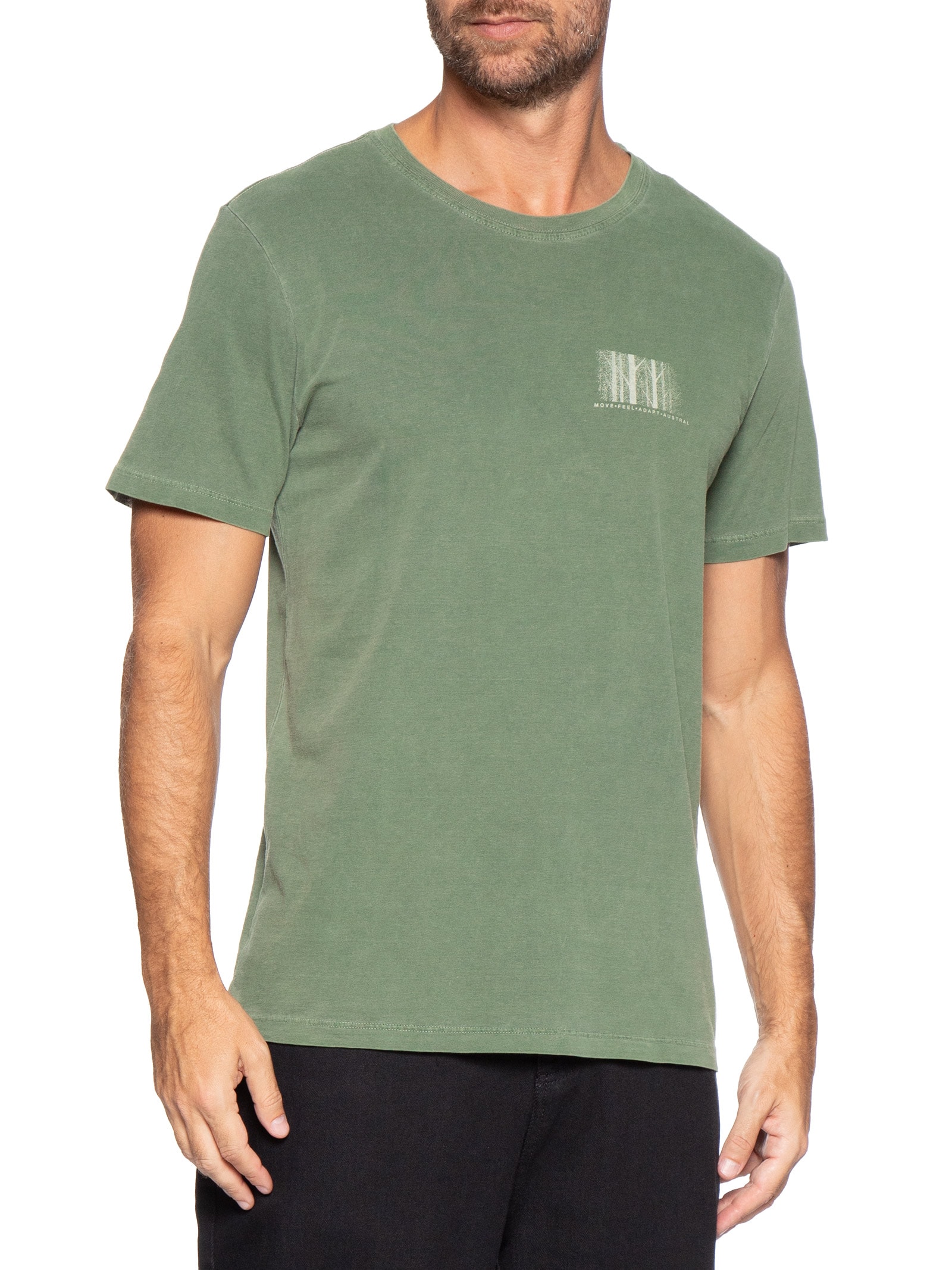Camiseta Masculina Fog Verde Austral