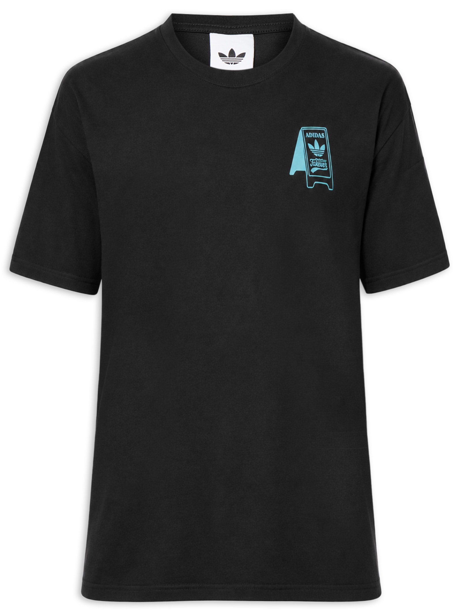 Camiseta Masculina Food Cart Preto Adidas Originals