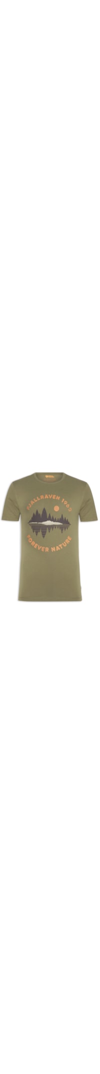 Camiseta Masculina Forest Mirror - Verde