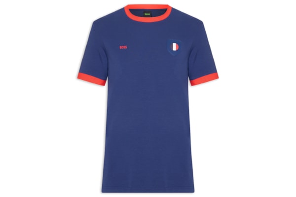 Camiseta Masculina França Copa Lux Tee - Azul