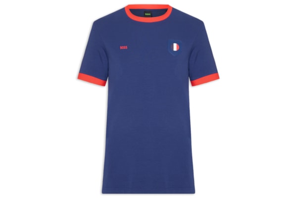 Camiseta Masculina França Copa Lux Tee - Azul