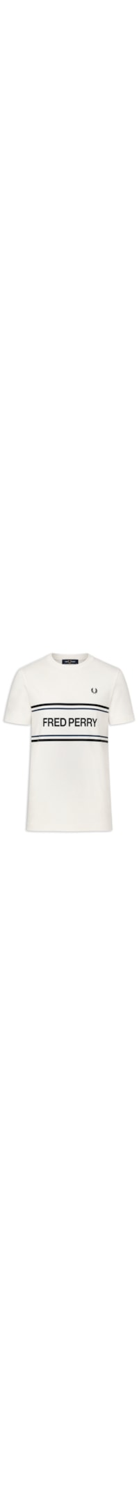 Camiseta Masculina Fred Perry Graphic - Bege