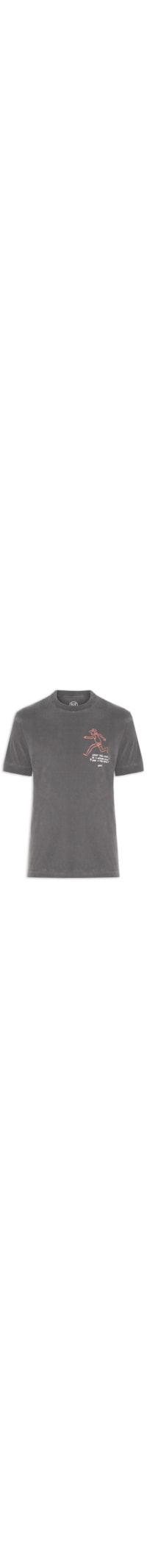 Camiseta Masculina Free Soul - Cinza
