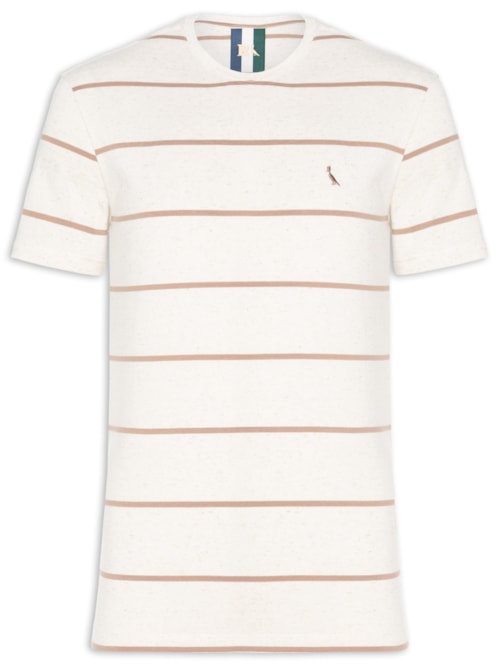 Camiseta Masculina Ft Linho Sol – Bege