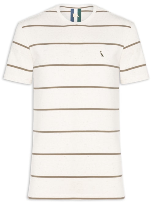 Camiseta Masculina Ft Linho Sol – Bege