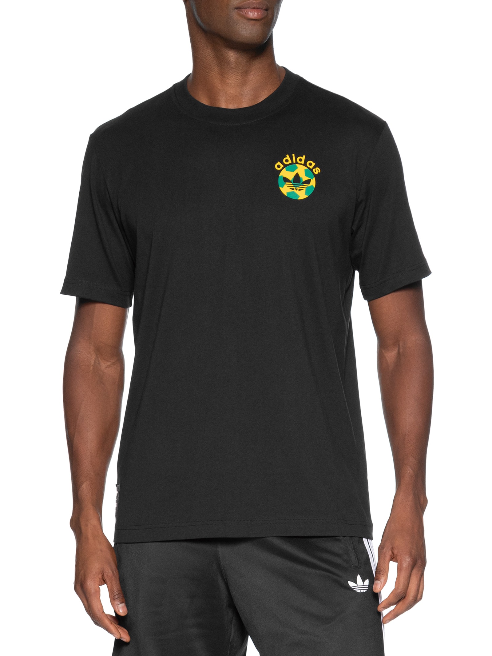 Camiseta Masculina FTBL GFX Preto Adidas Originals