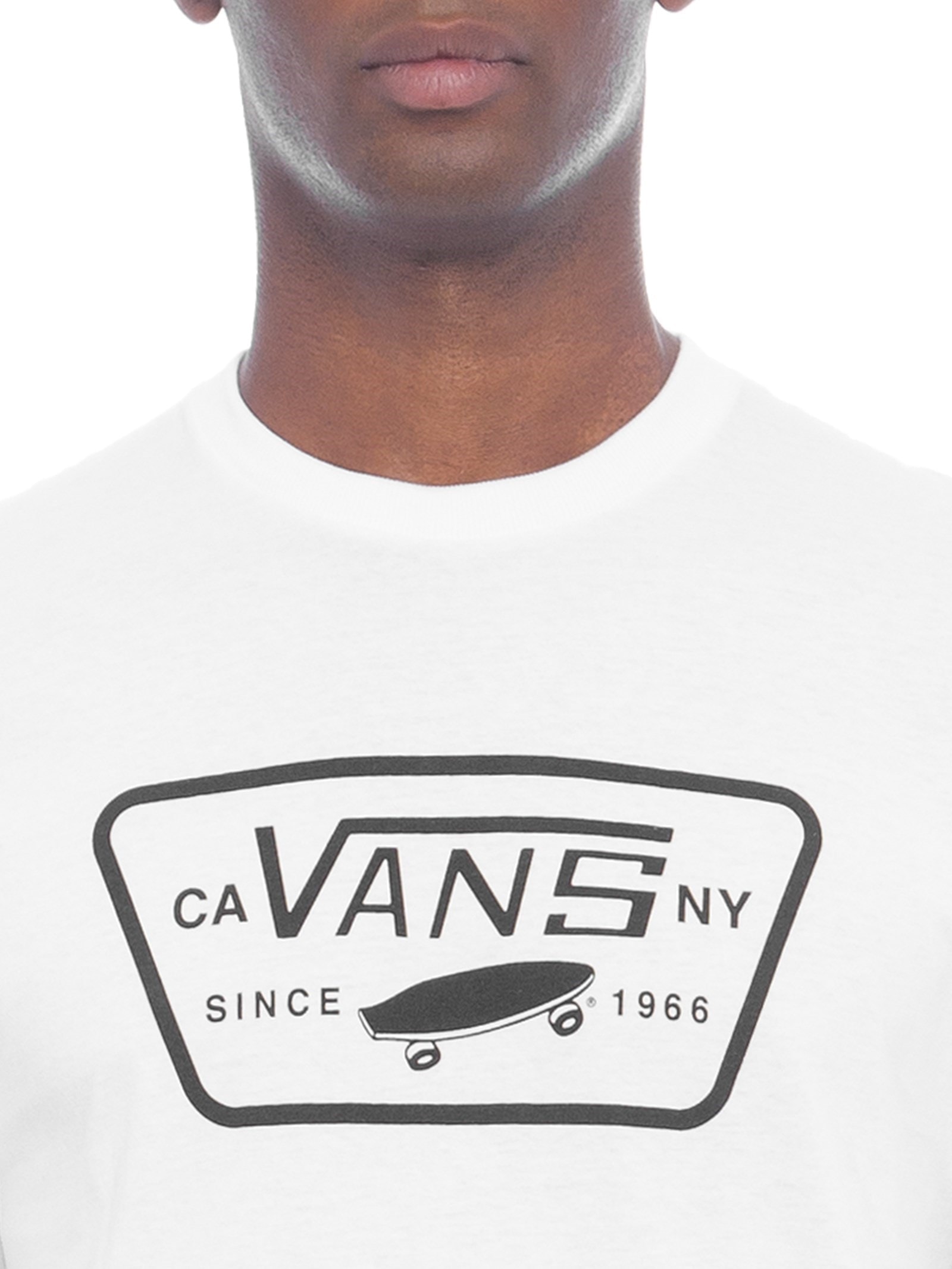 Camiseta Masculina Full Patch Branco Vans