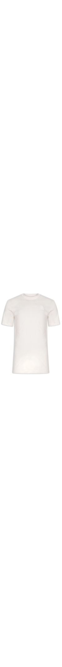 Camiseta Masculina Garment Dye Em Algodão - Branco