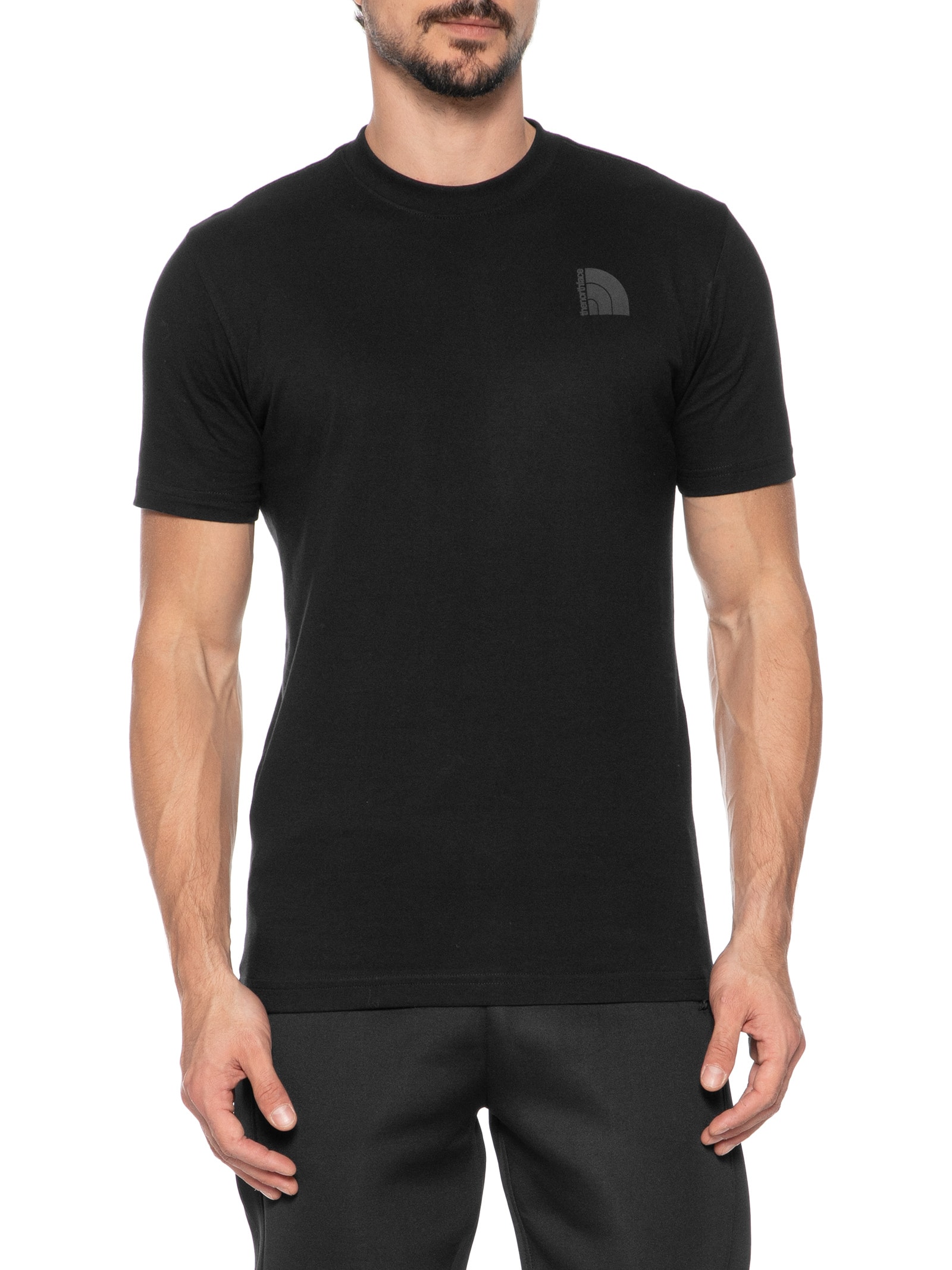 BRIEFING FD MEN’S GARMENT DYE SHIRT The North Face - Camiseta Masculina Garment Dye Em Algodão - Preto