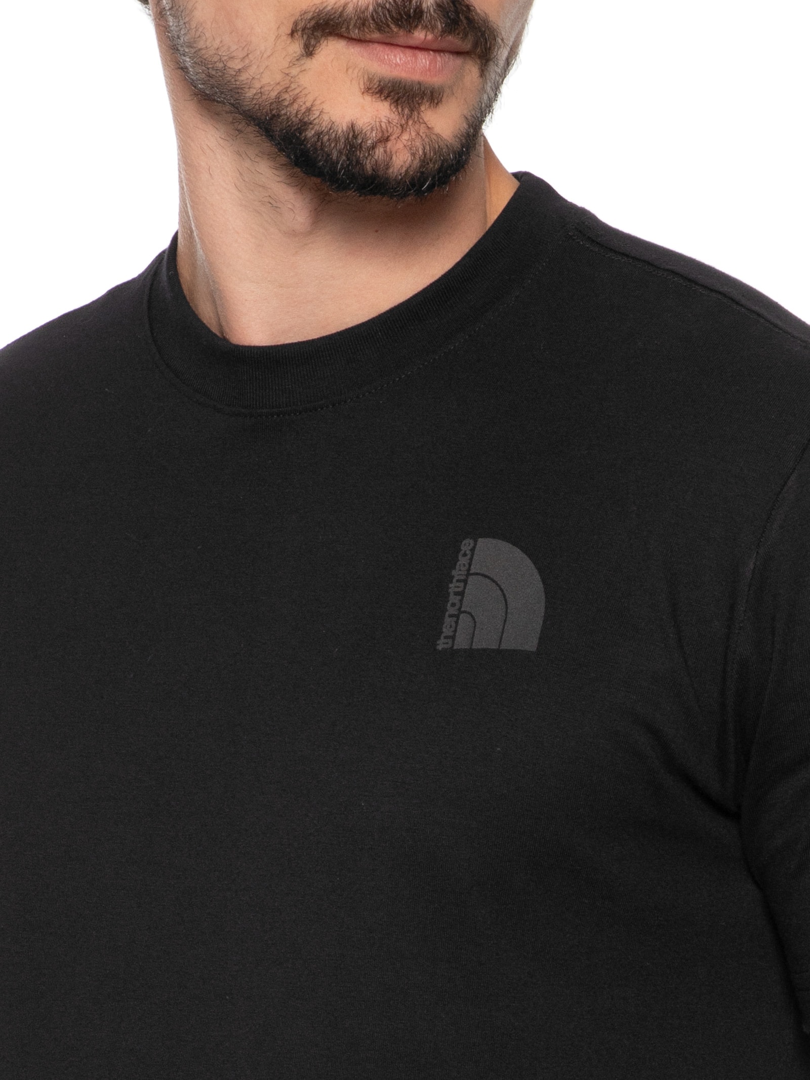 The North Face - Camiseta Masculina Garment Dye Em Algodão - Preto