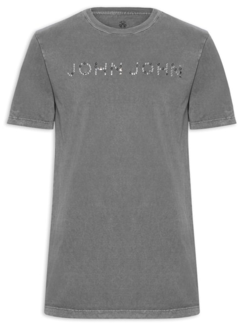 Camiseta Masculina Glam Space – Cinza