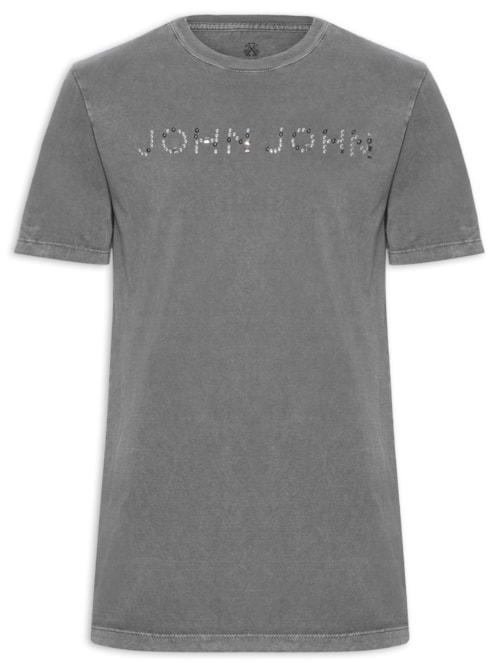 Camiseta Masculina Glam Space – Cinza