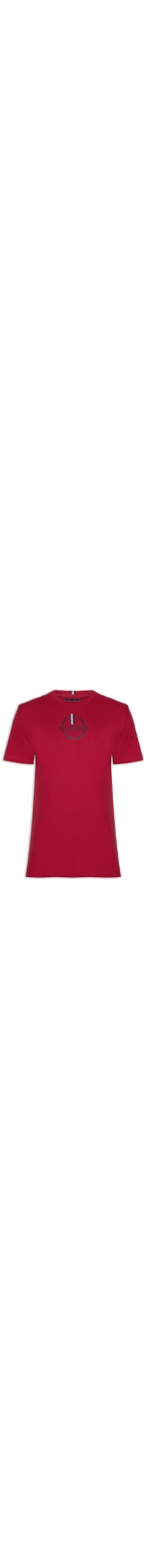 Camiseta Masculina Global Stripe Wreath - Vermelho