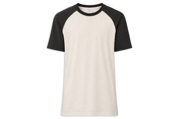 Camiseta Masculina Gola Careca Box Fit - Marrom
