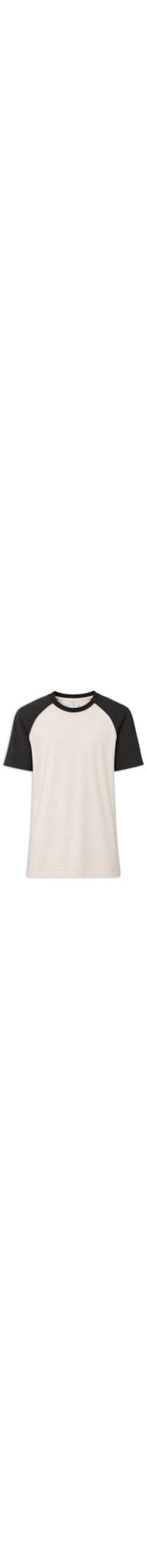 Camiseta Masculina Gola Careca Box Fit - Marrom