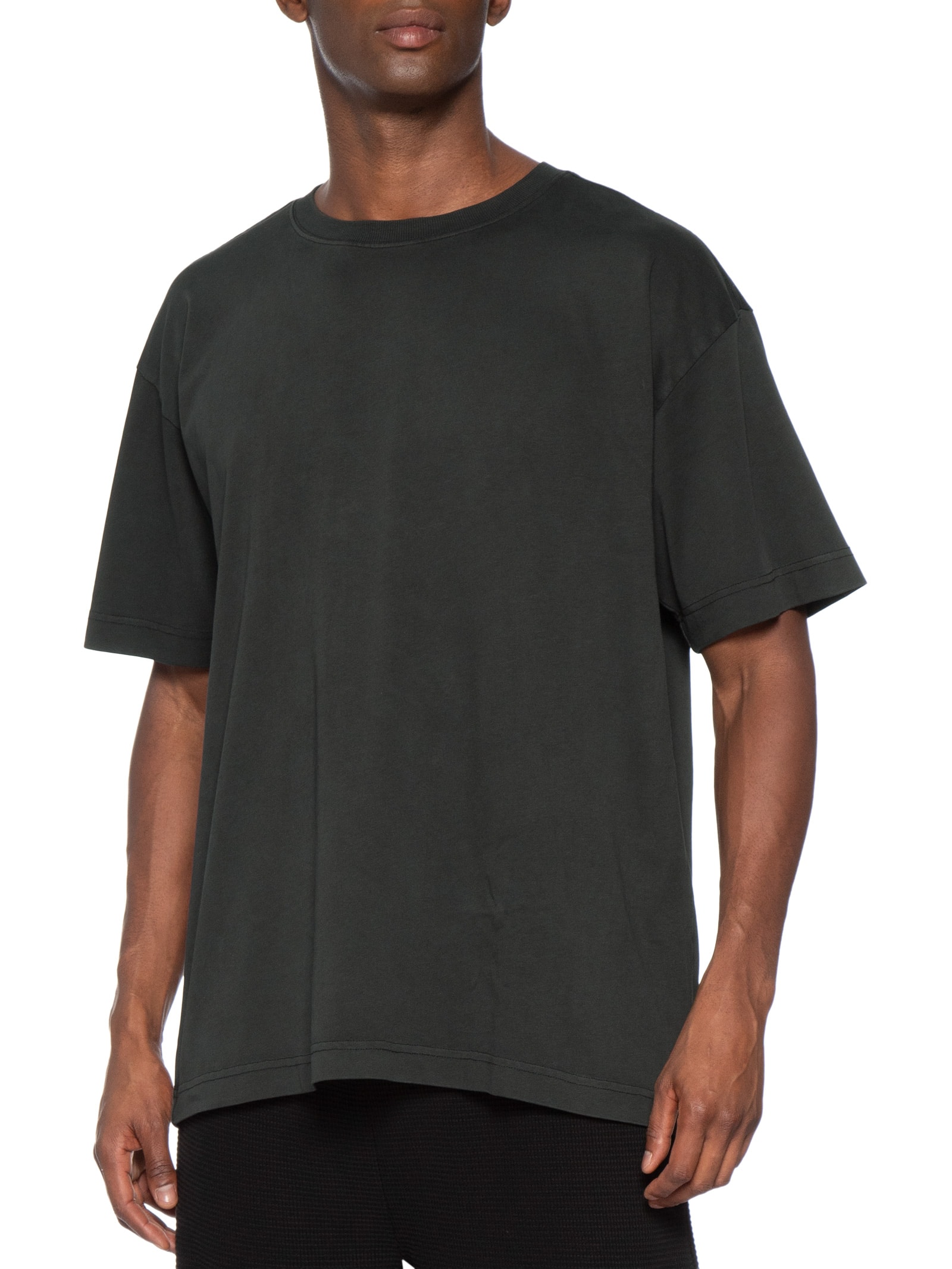 Camiseta Masculina Gola Careca Box Fit Preto Cotton On