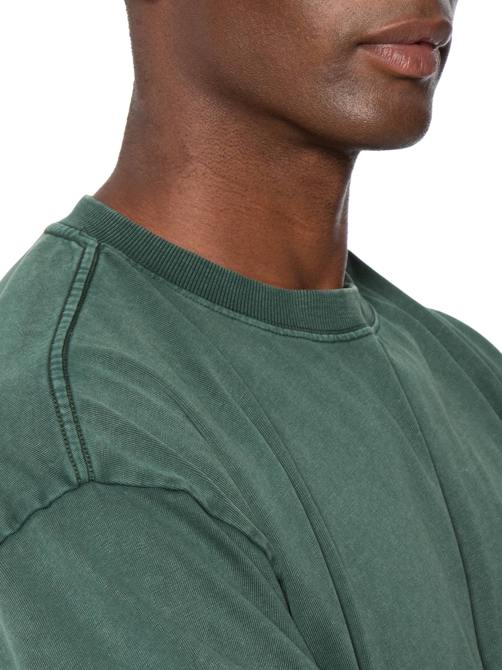 Camiseta Masculina Gola Careca Box Fit Verde Cotton On