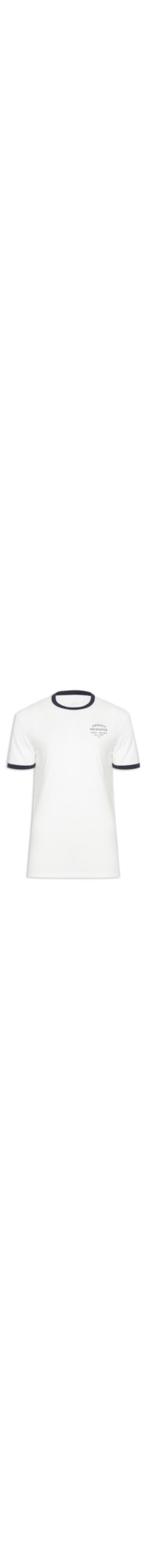 Camiseta Masculina Gola Careca - Branco