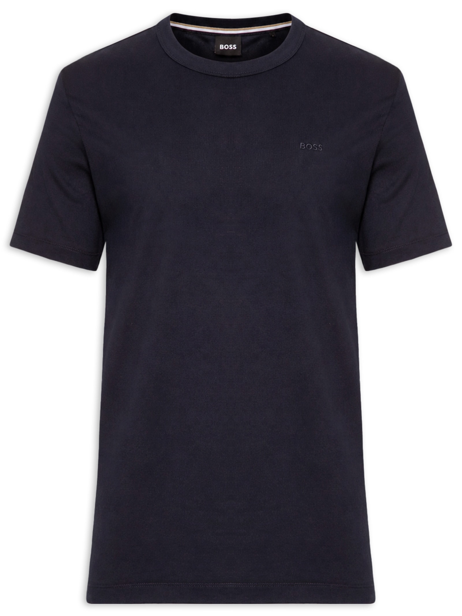 Camiseta Masculina Gola Careca H-Haut 15 Azul Boss