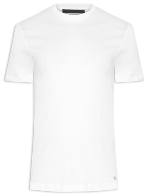 Camiseta Masculina Gola Careca Manga Curta Taut 73 – Branco