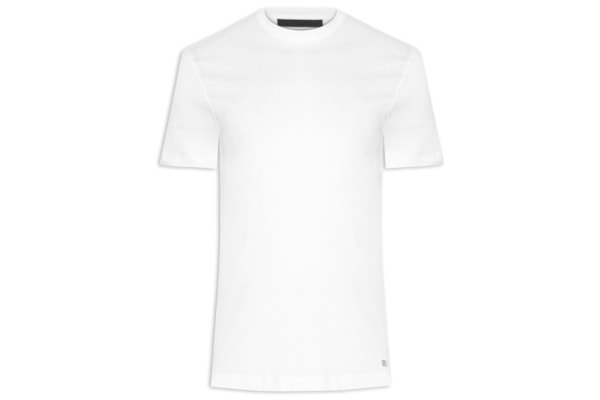 Camiseta Masculina Gola Careca Manga Curta Taut - Collab David Beckham - Branco