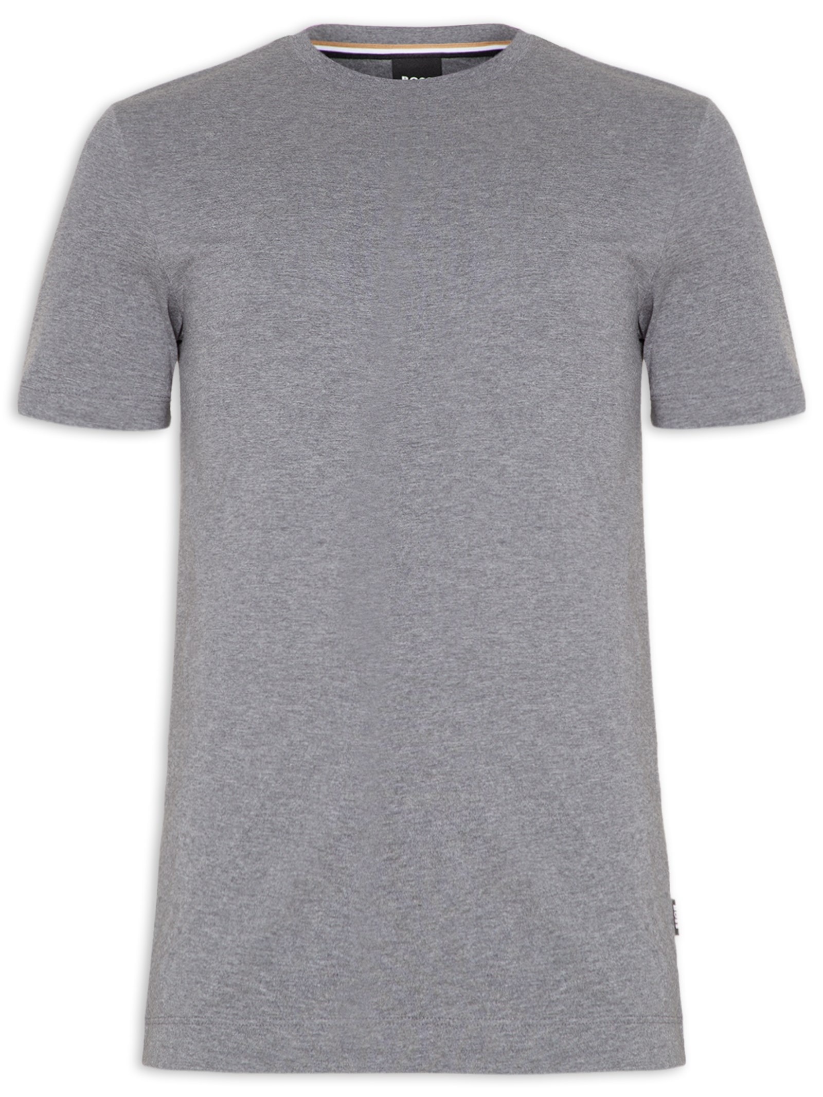 Camiseta Masculina Gola Careca Manga Curta Thompson 01 Bege Boss