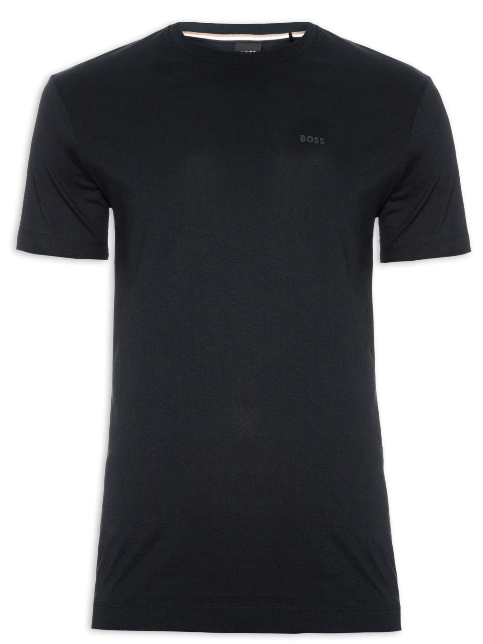 Camiseta Masculina Gola Careca Manga Curta Thompson 01 Bege Boss