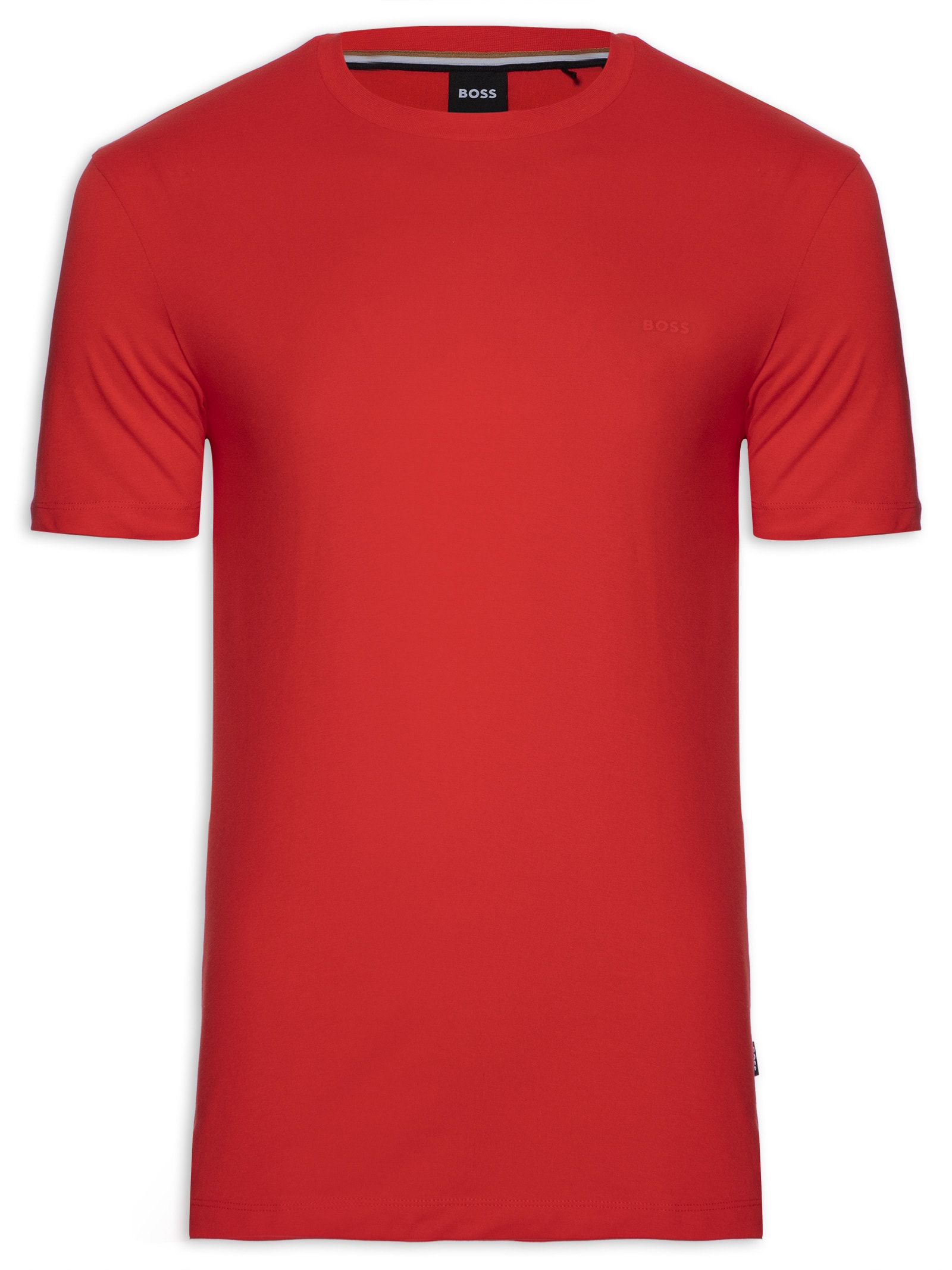 Camiseta Masculina Gola Careca Manga Curta Thompson 01 Bege Boss