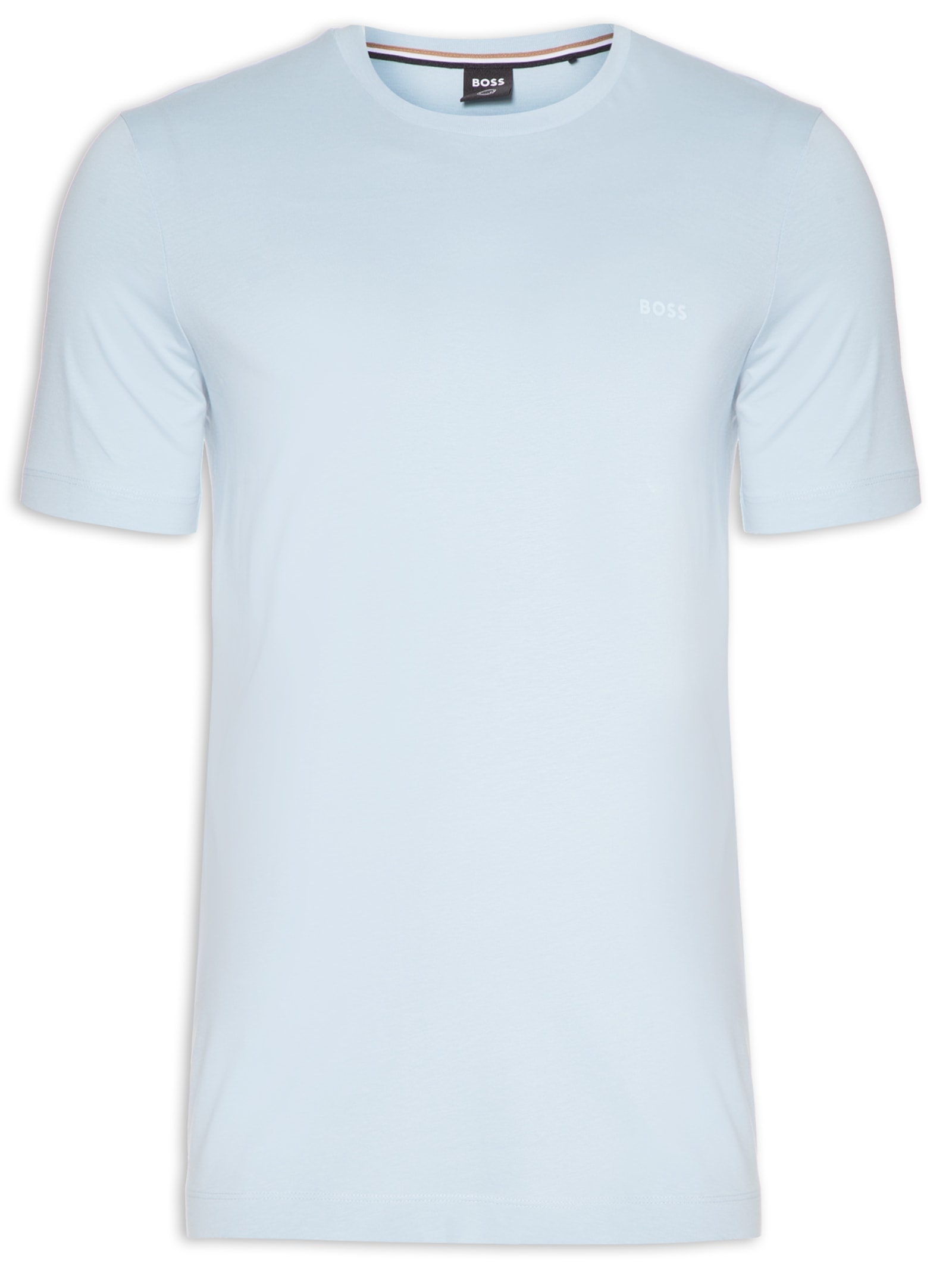Camiseta Masculina Gola Careca Manga Curta Thompson 01 Bege Boss