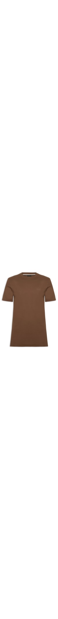 Camiseta Masculina Gola Careca Manga Curta Thompson 01 - Bege