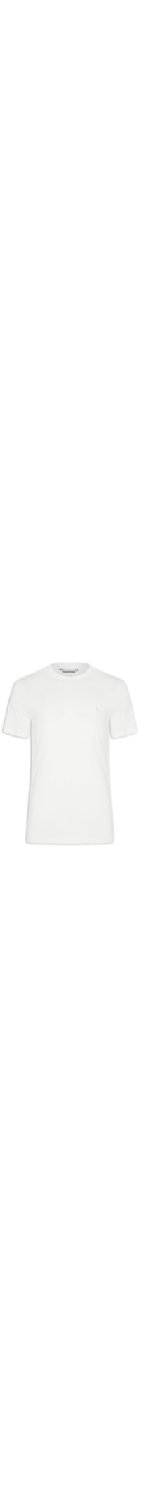 Camiseta Masculina Gola Careca Mc - Off White