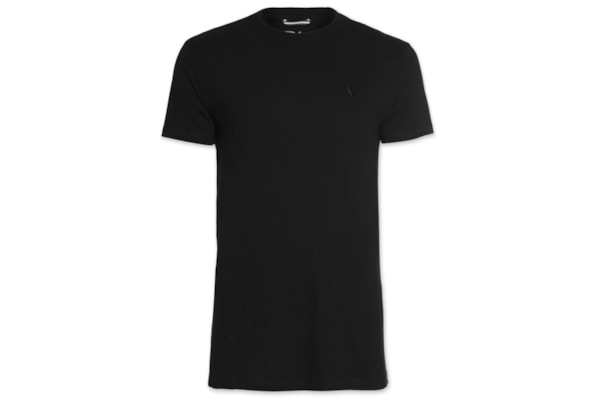 Camiseta Masculina Gola Careca Mc - Preto
