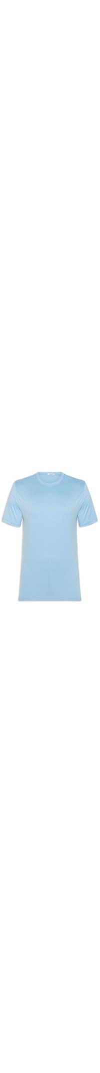 Camiseta Masculina Gola Redonda Básica - Azul