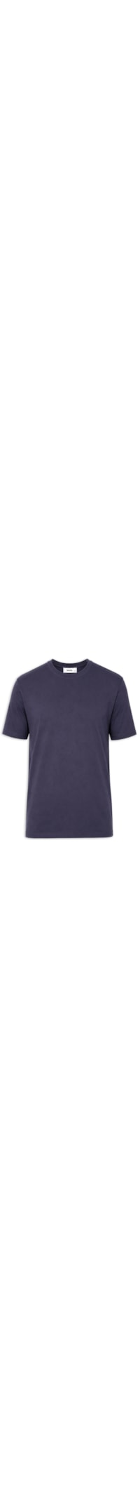 Camiseta Masculina Gola Redonda Manga Curta - Azul