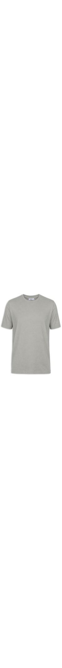 Camiseta Masculina Gola Redonda Manga Curta - Cinza