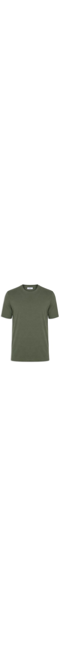 Camiseta Masculina Gola Redonda Manga Curta - Verde