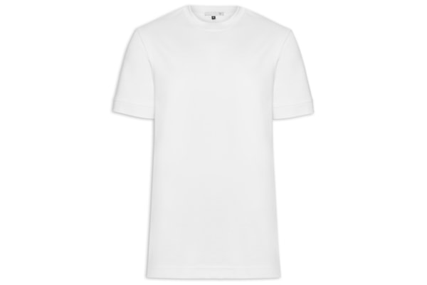 Camiseta Masculina Gola Redonda Reforçada – Branco