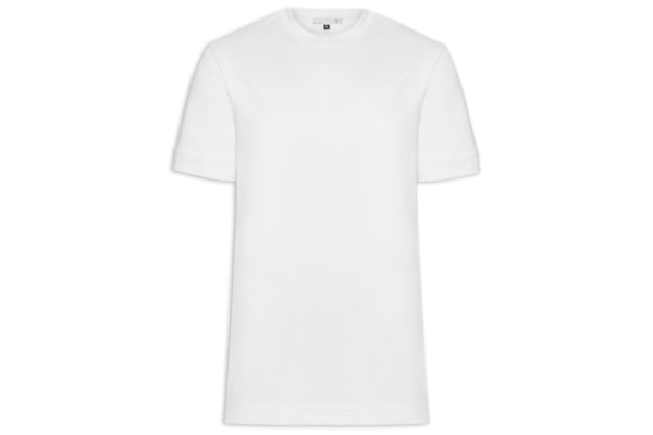 Camiseta Masculina Gola Redonda Reforçada – Branco