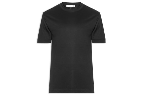 Camiseta Masculina Gola Redonda Reforçada – Preto