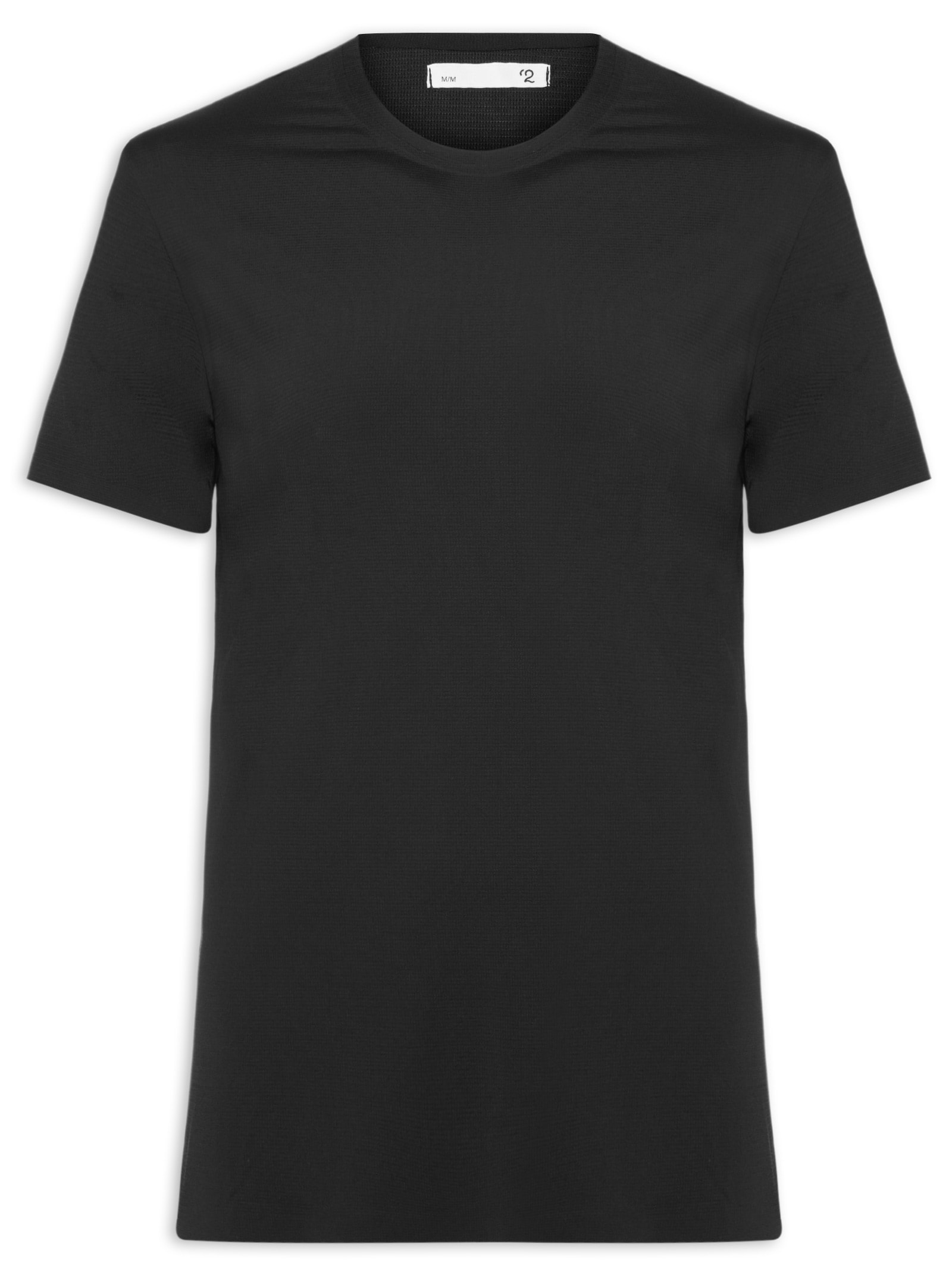 Camiseta Masculina Gola Redonda Tecnologia Caimento Perfeito Preto '2 Essential