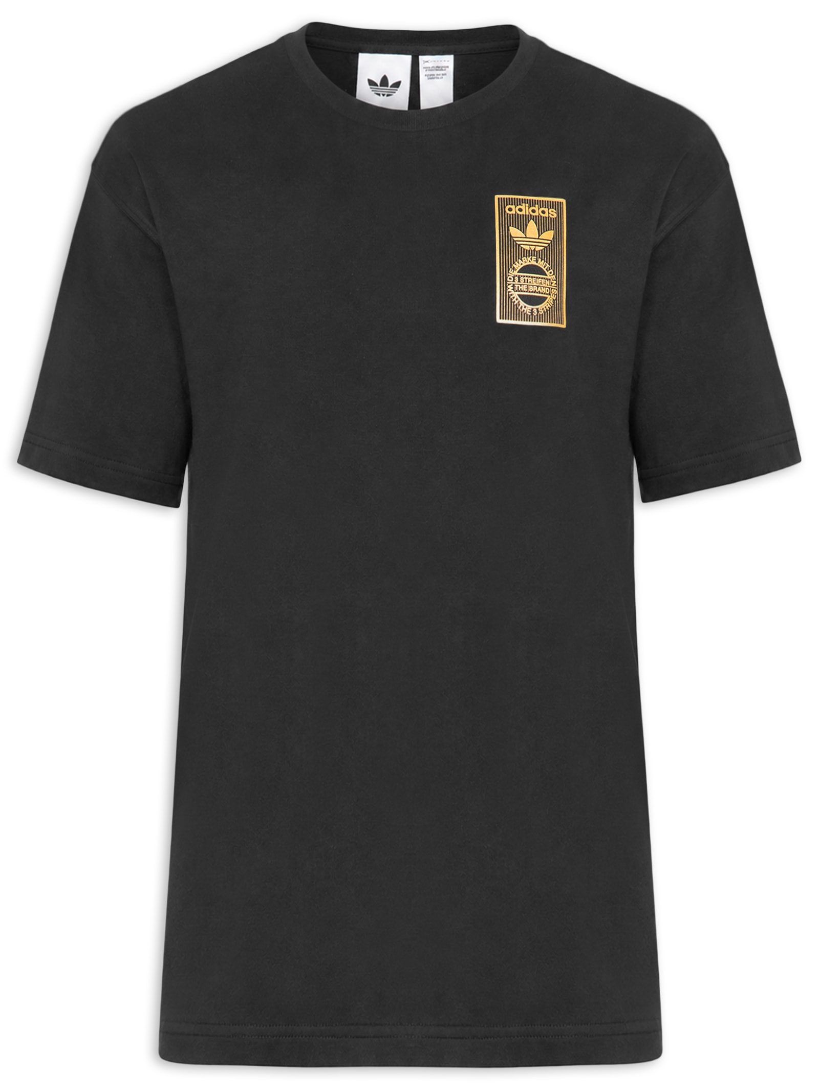 Camiseta Masculina  Gold Preto Adidas Originals