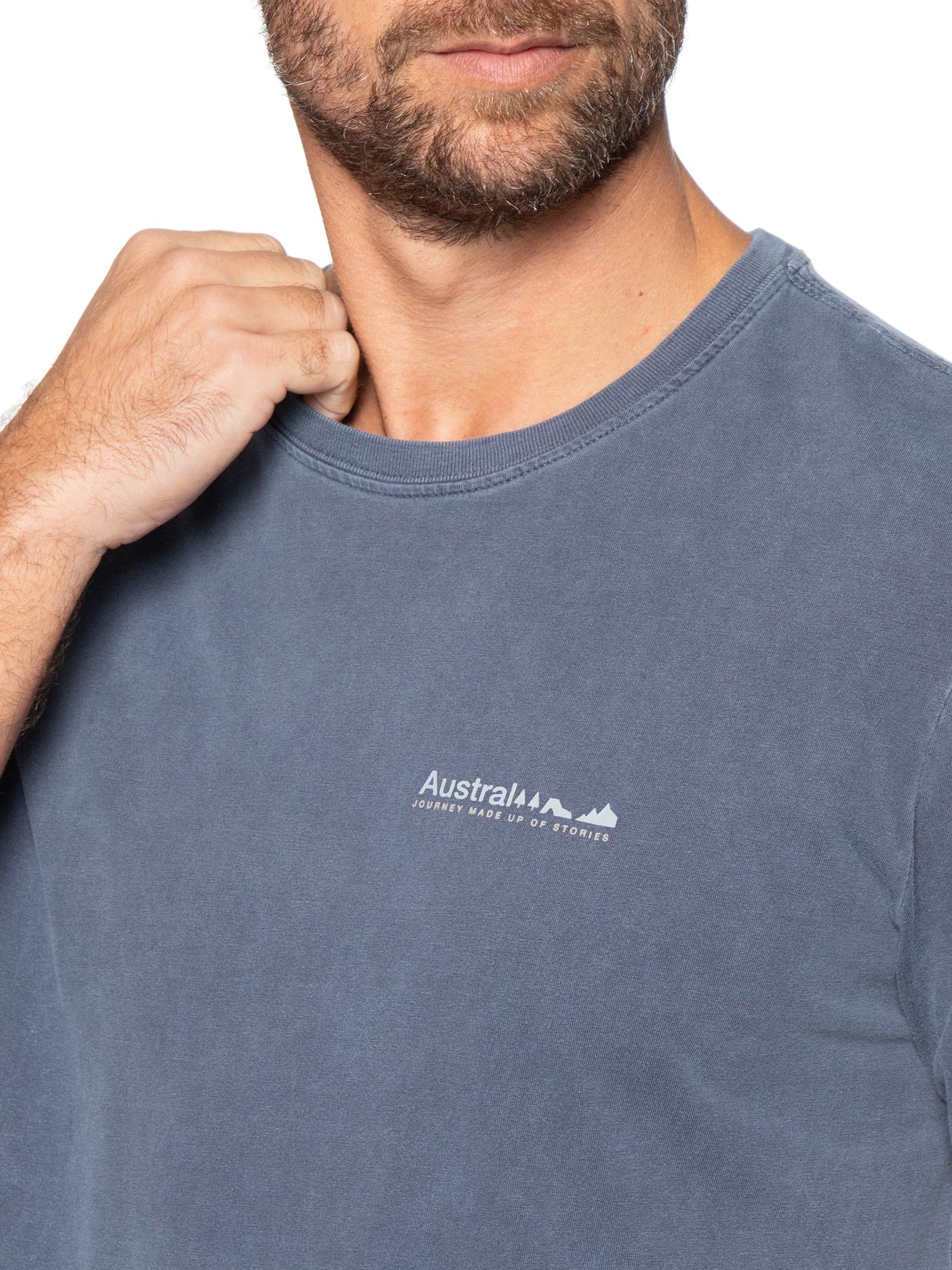 Camiseta Masculina Good Azul Austral