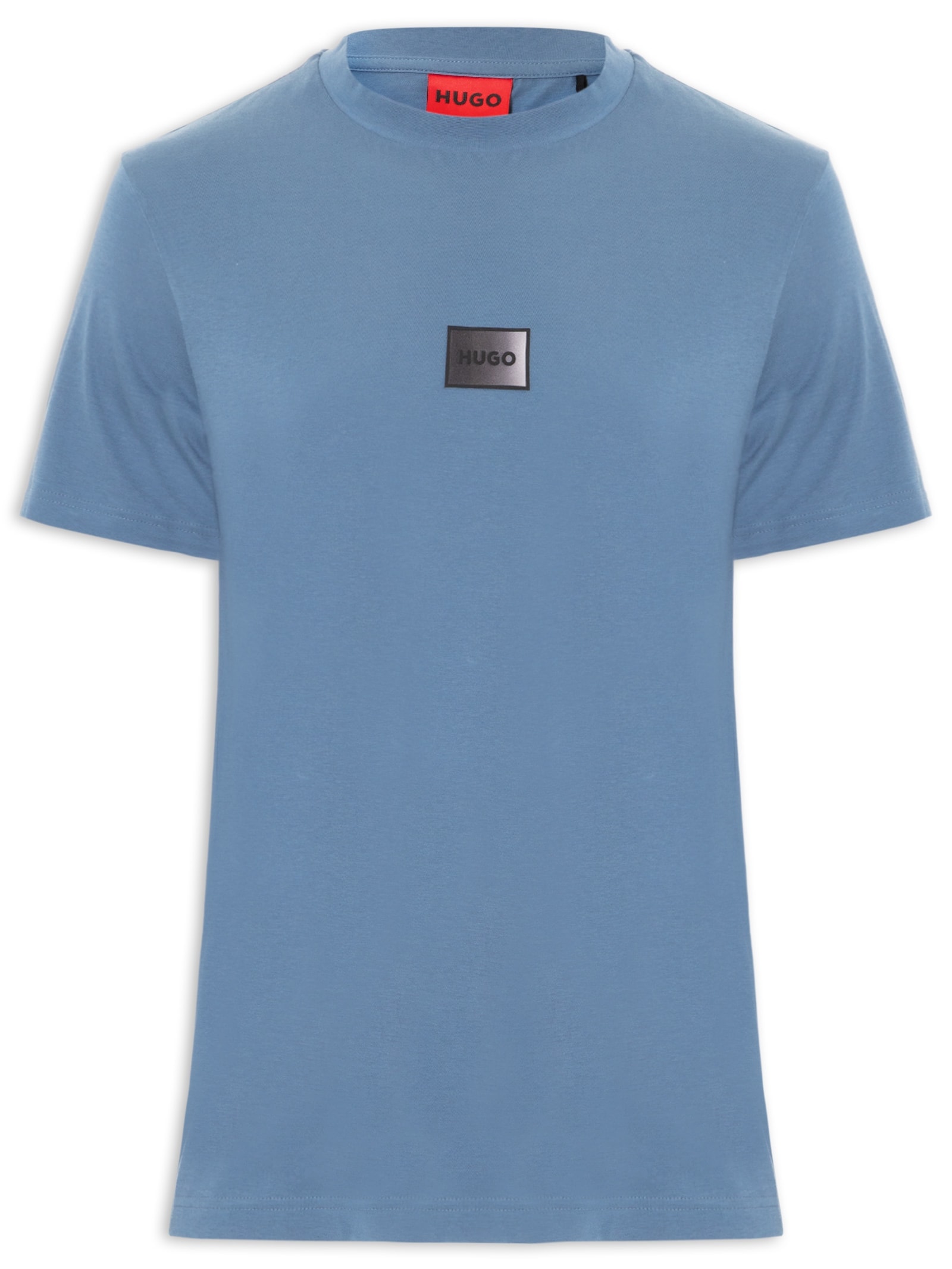 Camiseta Masculina Gradient Logo Crew Neck Danotie Azul Hugo
