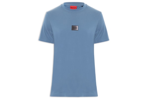 Camiseta Masculina Gradient Logo Crew Neck Danotie - Azul