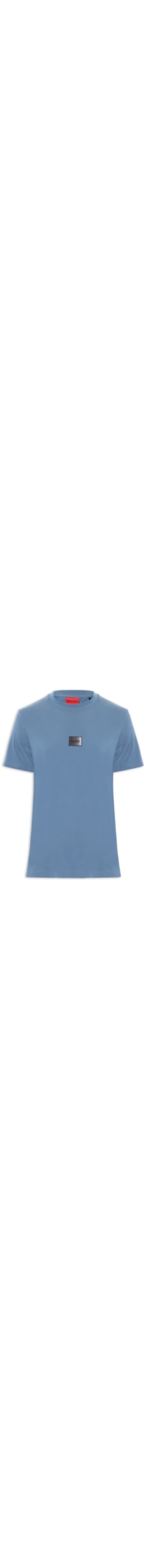 Camiseta Masculina Gradient Logo Crew Neck Danotie - Azul