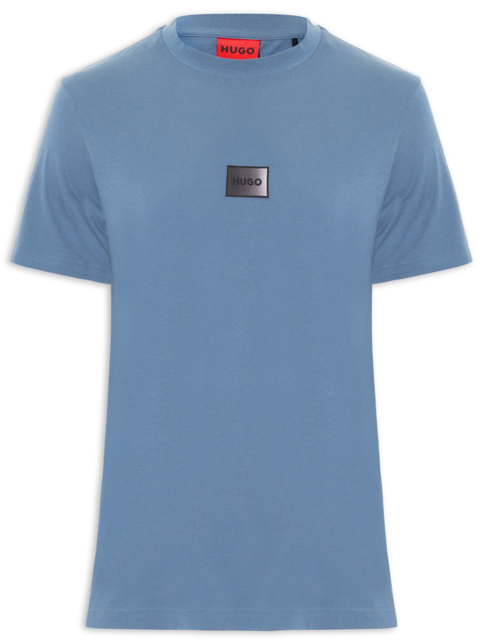 Camiseta Masculina Gradient Logo Crew Neck Danotie – Azul Hugo