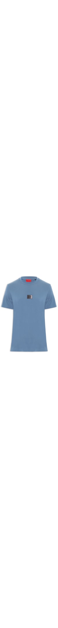 Camiseta Masculina Gradient Logo Crew Neck Danotie – Azul